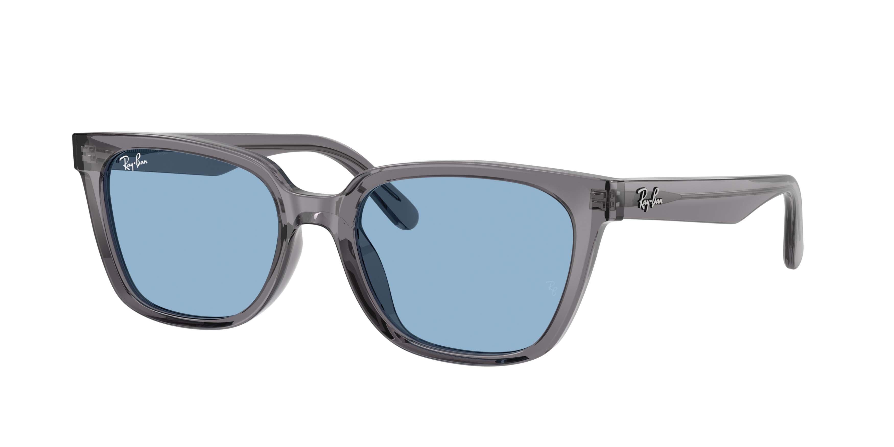 Ray-Ban RB2243D Light Blue Sunglasses - Transparent Grey - GREY/BLUE